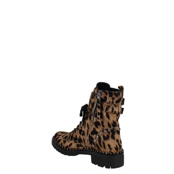 4️⃣3️⃣ Sam Edelman Jennifer Calf Hair Lace Up Combat Boot - Picture 5 of 6